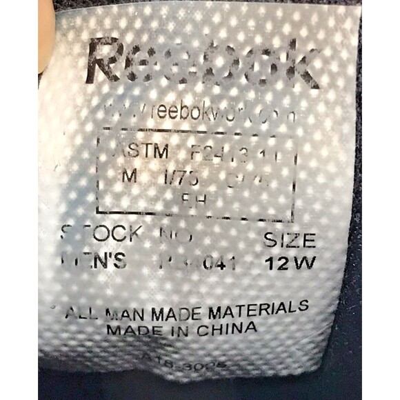 Reebok SubLite Cushion Work Alloy Toe Men's 12W Shoe ASTM F2413-11 MI/75 C-75 EH - Picture 9 of 13